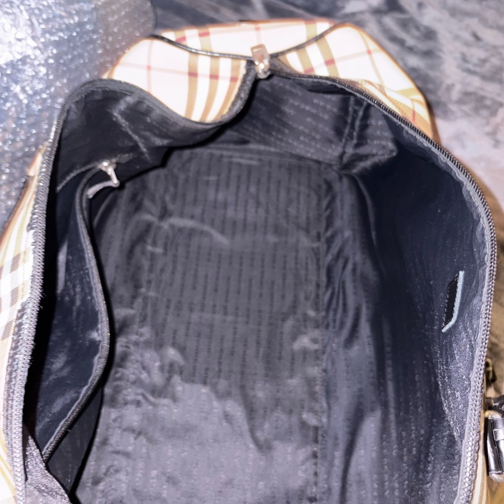 Burberry Nova Check Boston Bag OG Burberry Design Absolute Classic & Authentic - Picture 15 of 15